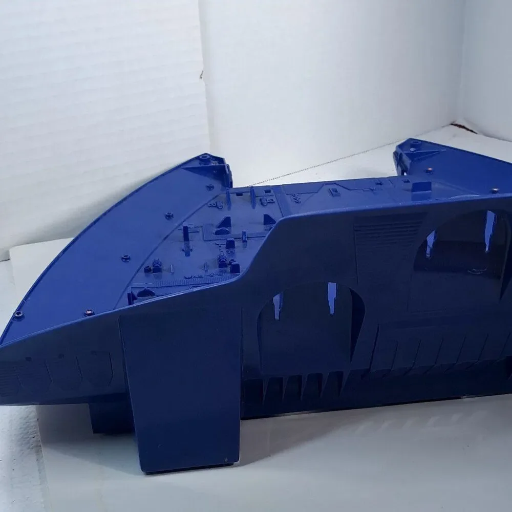 Manta Force Command Ship Bluebird Toys replacement part 1986‎ blue bottom panel.